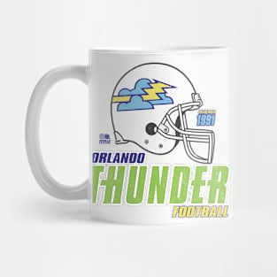 Distressed Orlando Thunder Football Mug